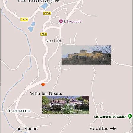 Les Bisets 497 Rue De Fenelon Lägenhet Carlux